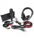 KIT DJ ACCESORIOS (MICRO + AURICULARES + KIT CABLES)