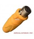 PARA EXTERIOR IP67 / XLR HEMBRA 3 PINS 