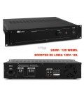 PRS120 / AMPLIFICADOR BOOSTER DE LINEA Y 8Ω (240W / 120 WRMS)