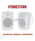 ELIPSE-4B (PAREJA + SOPORTES) (60 W / 30 WRMS) COL. BLANCO