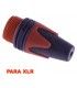 MARCADOR ROJO PARA CONECTORES XLR 