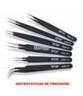 KIT 6 PINZAS ANTIESTATICAS DE PRECISION