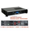 PDA-B1000 (2000W / 1000 WRMS) CON LIMITADOR DE CLIP INTEGRADO.