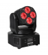 CLUBWASH (leds RGBWAUV 6 en 1 de 12W / DMX / EFECTOS FLASH)