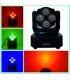 MH44 MÓVIL LED WASH 40W (4x10W) RGBWA+UV 6 en 1! DMX