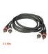 1,5 Mt / 2 RCA MACHO A 2 RCA MACHO