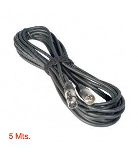 5 Mts / De XLR Hembra a XLR Macho.