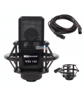 WES 100 (DE ESTUDIO / MICRO + CABLE 5 MTS + SOPORTE CON SUSPENSIÓN)