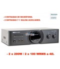 MA 1203 (400W / 200 WRMS) BLUETOOTH / USB.