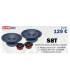 KIT S8T (1000W / 540 WRMS) (2 x S8 + 2 x T35 + 2 COND. 3,3)