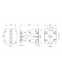 SG6 ARRAY (1,4" DE SALIDA / WxHxD / 130 x 160 x 200 mm)