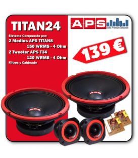 kit Componentes Bafle / Bandeja Car-Audio