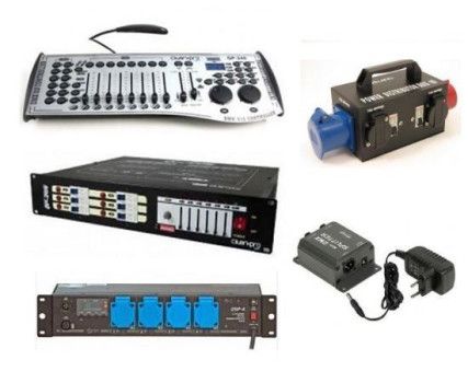 DMX / Distribuidores / Dimmers / Splitters